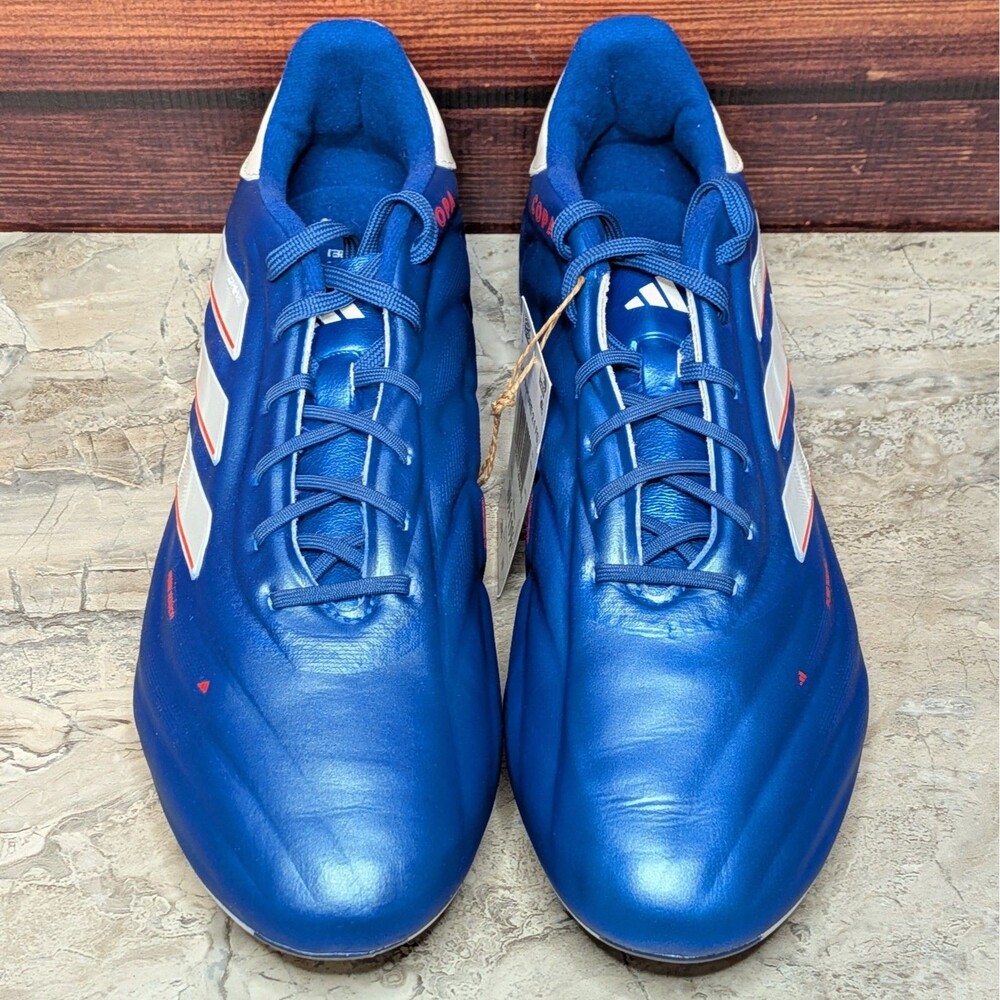 adidas Copa Pure 2.1 FG Marinerush Men's 10.5 Blue White Soccer Cleats IE4894 - Picture 4 of 12